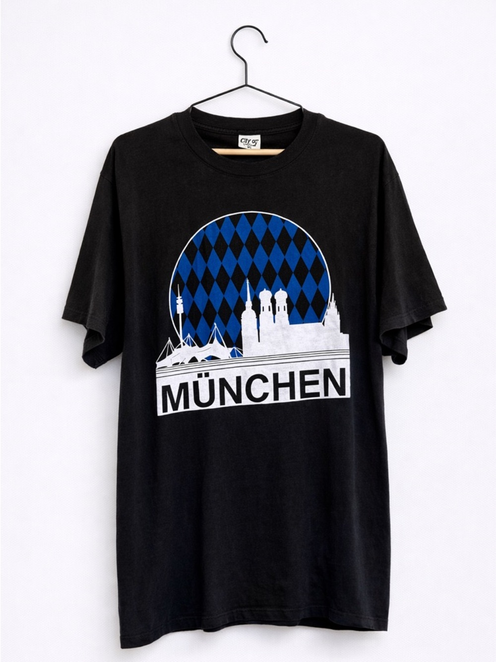 Vintage München Graphic Tee Single Stitch Made in Germany XL